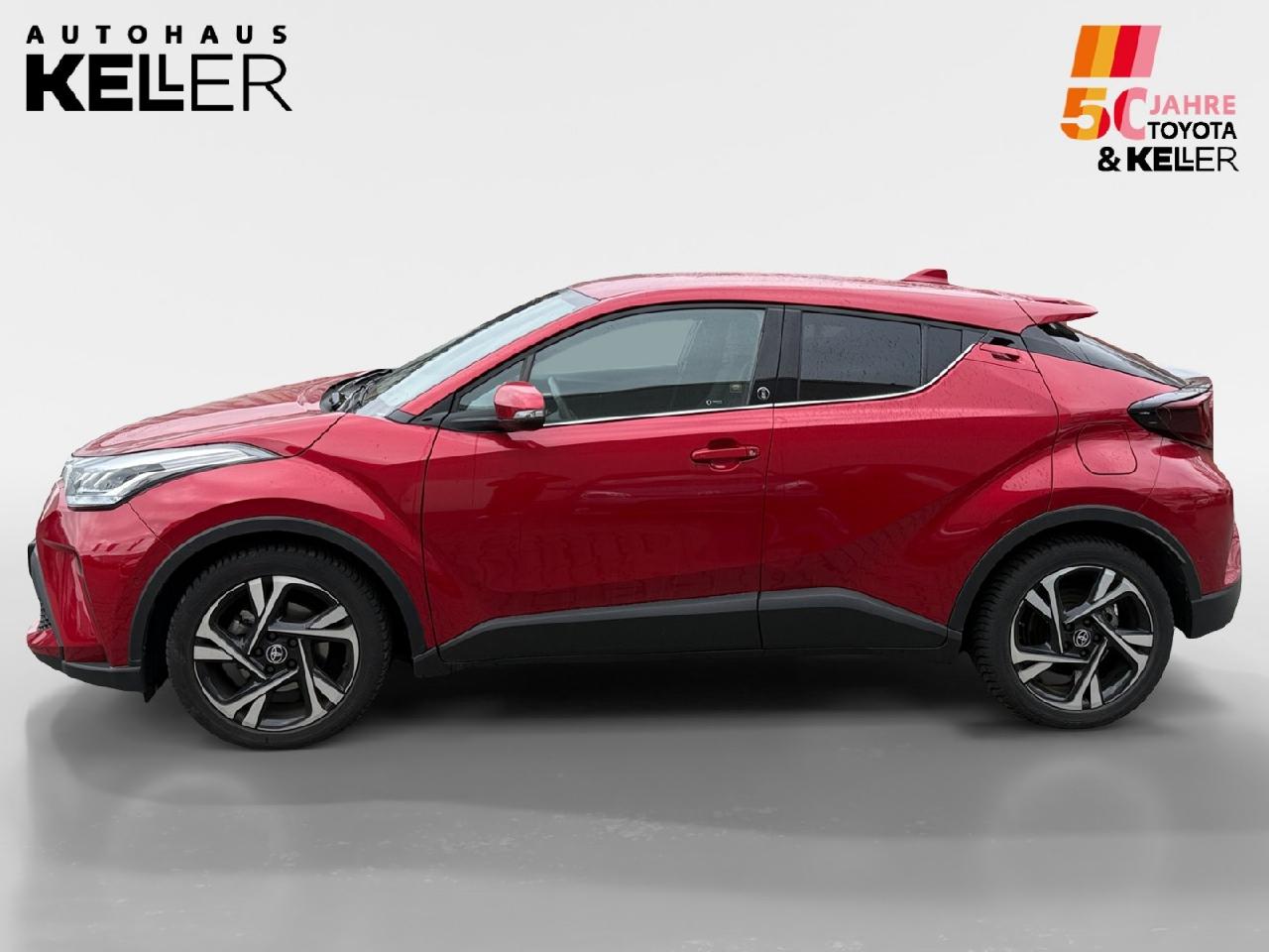 Foto 1 - Toyota C-HR C-HR Hybrid Team D, Karminarot etallic
