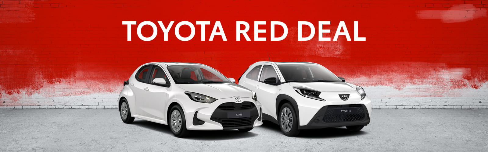 Toyota RED DEAL Banner
