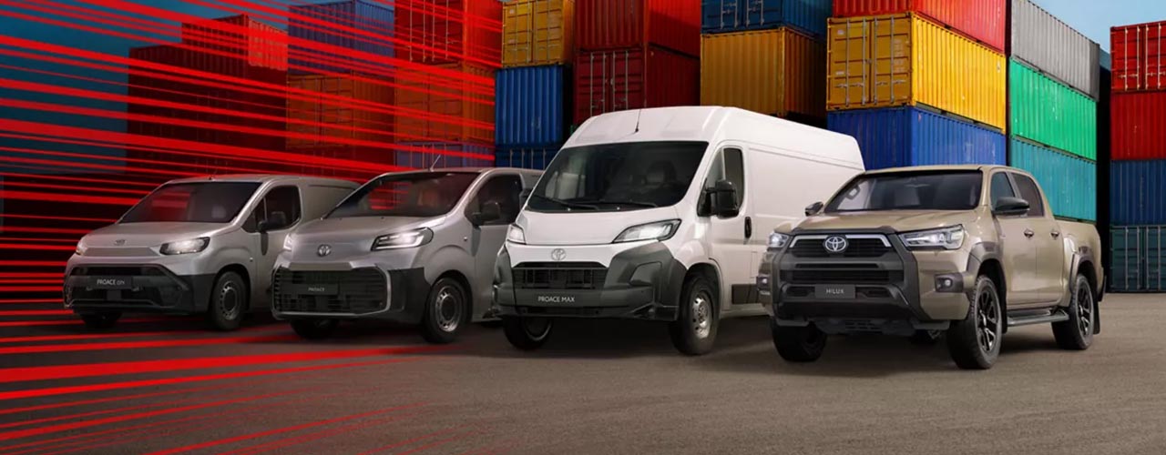 Mehrer Toyota Nutzfahrzeuge auf einem Foto