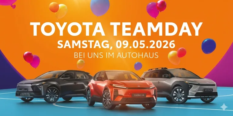 Toyota Teamday bei Toyota Keller